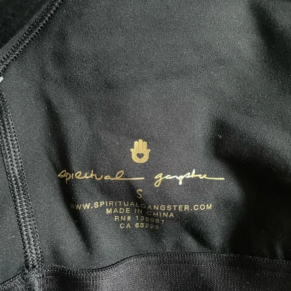 Spiritual Gangster Black Mini Dress - Picture 5 of 5